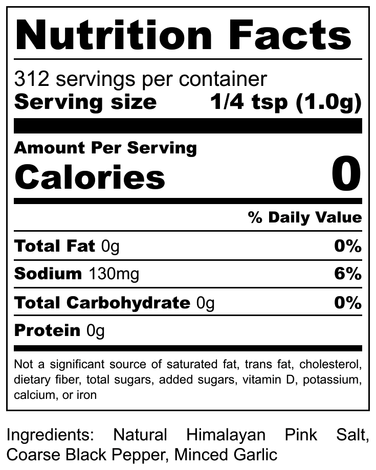 Hi-West OMG SPG Seasoning