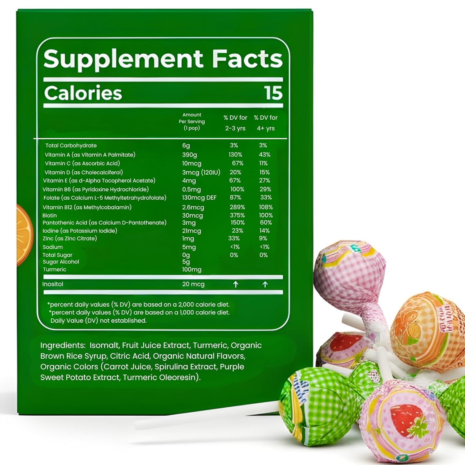 Andy Anand Sugar-Free Lollipops (29 ct, 8.8 oz) | Sugar-Free, Keto, Vegan, Dye-Free | Local SoCal Bakery