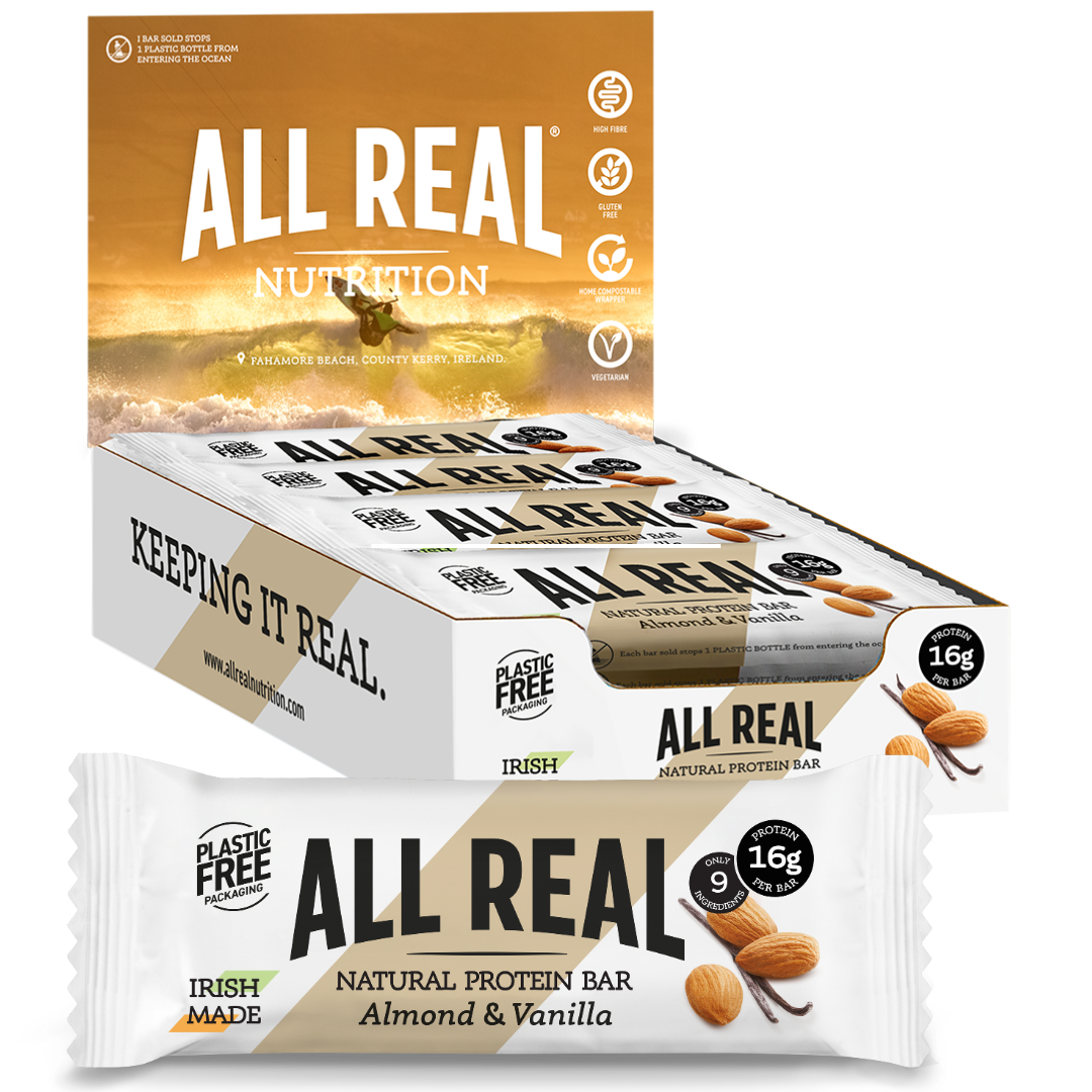 Almond Vanilla Protein Bar 50g x 12 bars