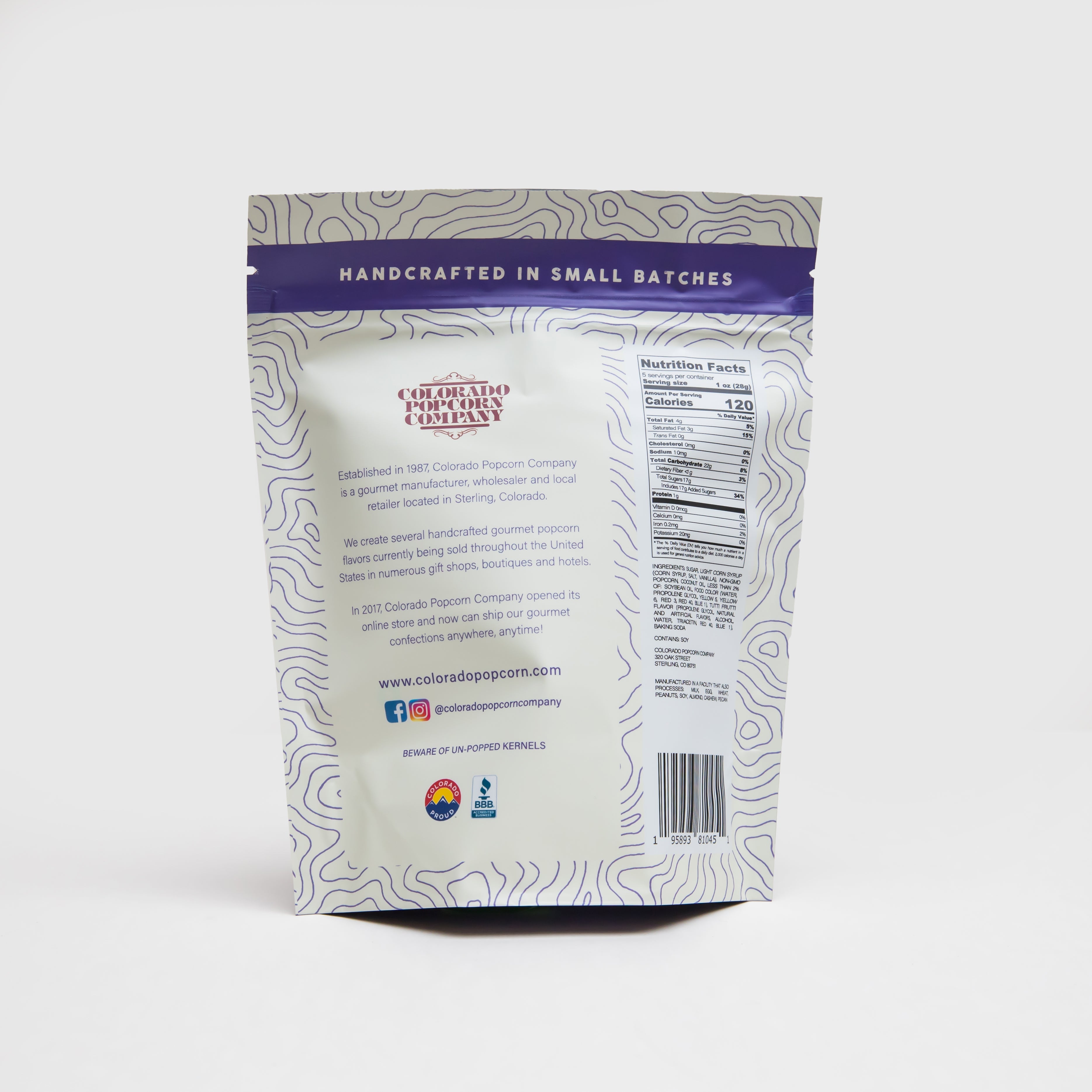 Tooti Fruiti Popcorn