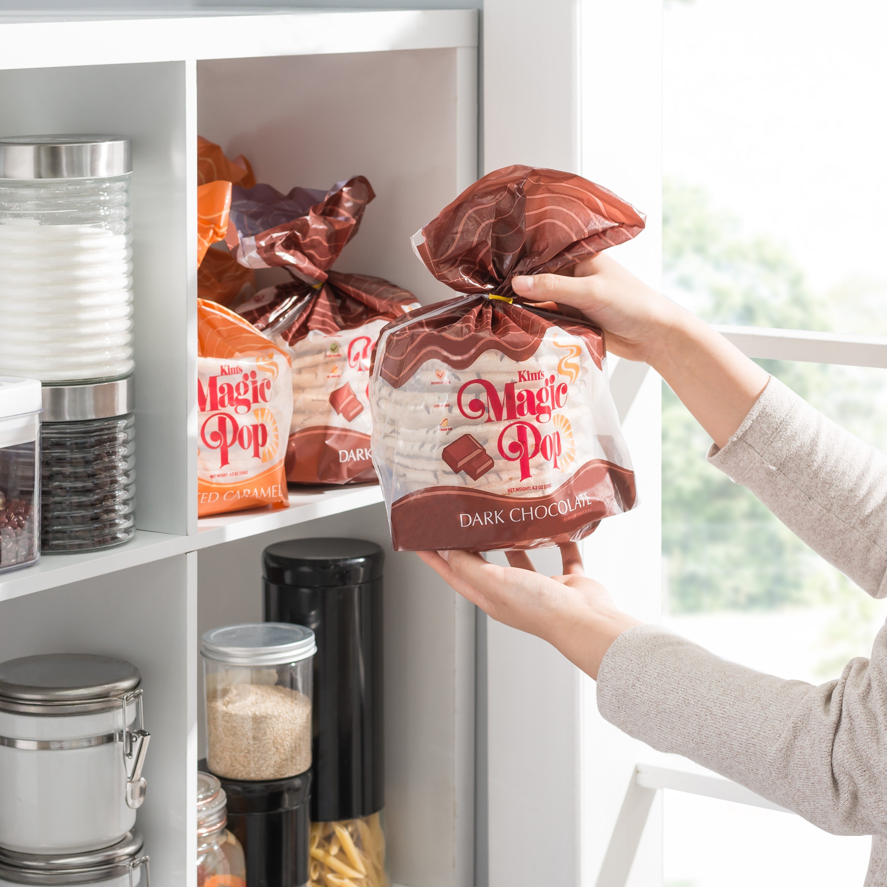 Kim's Magic Pop - Dark Chocolate Flavor Drizzled