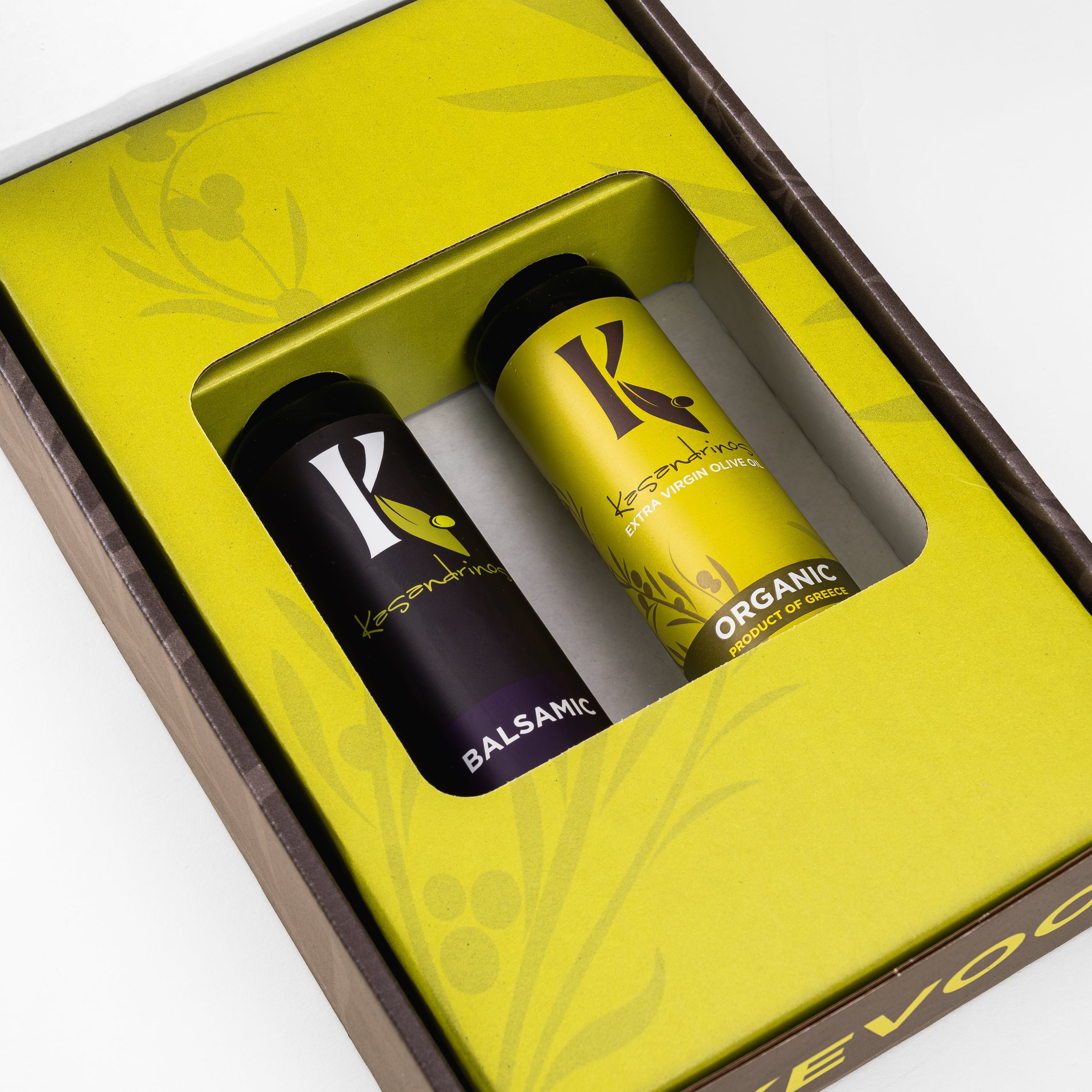 Gift Box - Organic EVOO & Vinegar