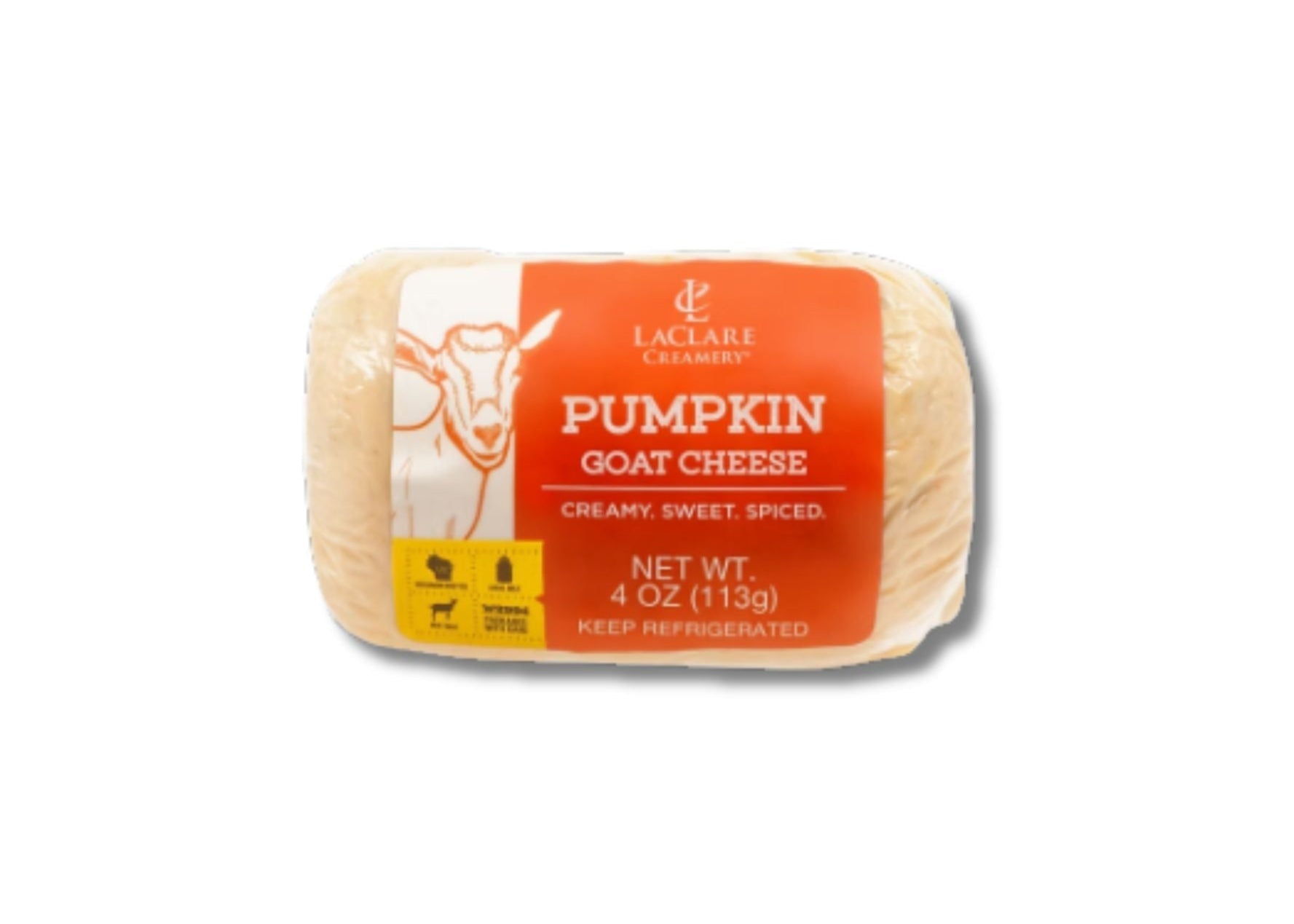 LaClare Pumpkin Goat Cheese