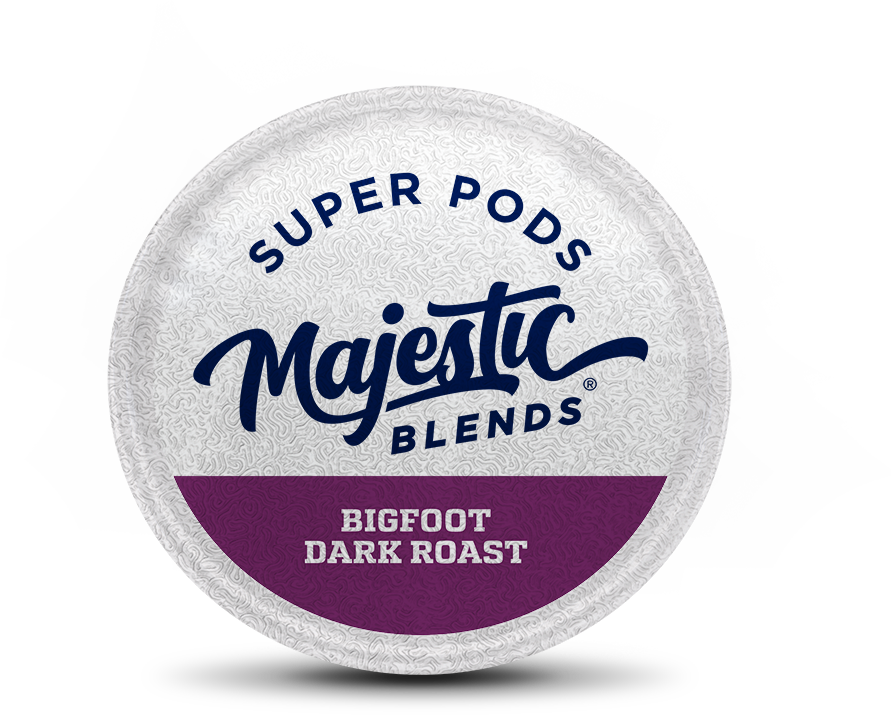 Bigfoot Dark Roast, Majestic Coffee