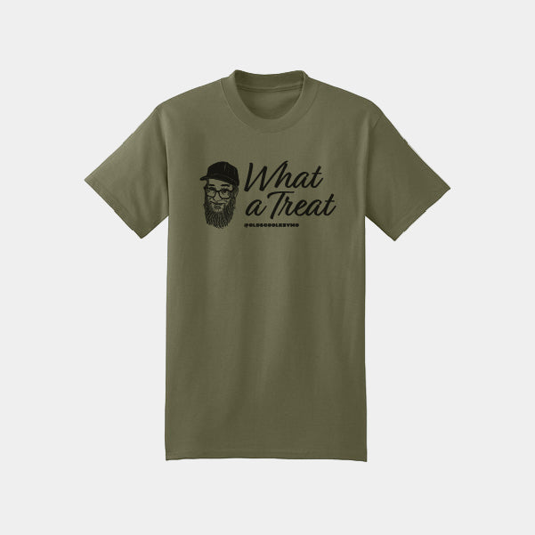 Kevmo's "What A Treat" Expressive Short-Sleeve T-Shirt