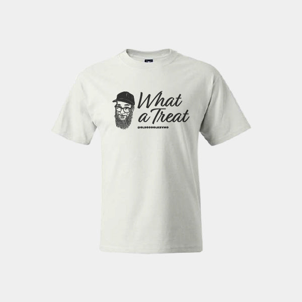 Kevmo's "What A Treat" Expressive Short-Sleeve T-Shirt