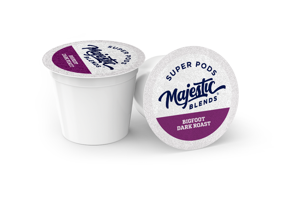 Bigfoot Dark Roast, Majestic Coffee