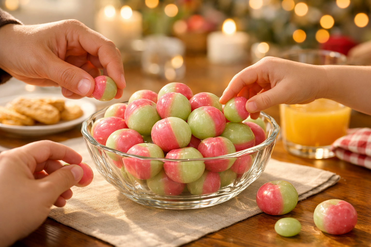 Andy Anand Sugar-Free Rosy Apple Hard Candy (25 pc) | Sugar-Free & Keto Candy | Local SoCal Bakery