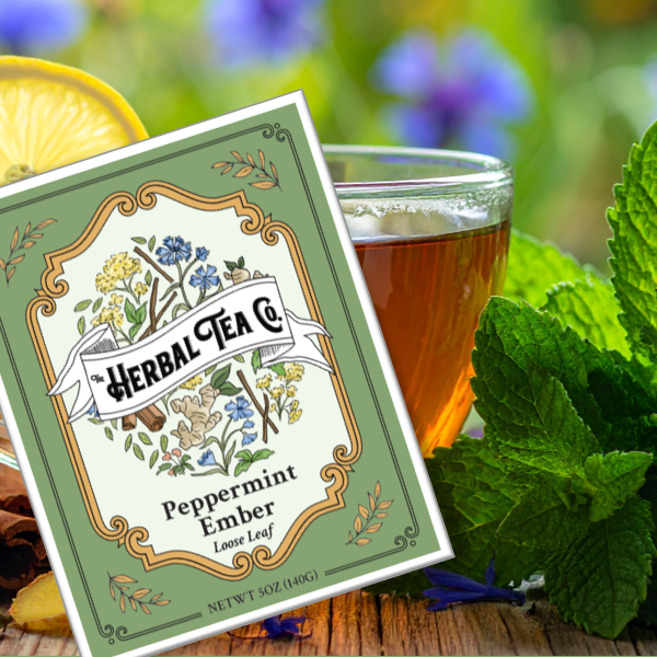 Peppermint Ember Herbal Tea