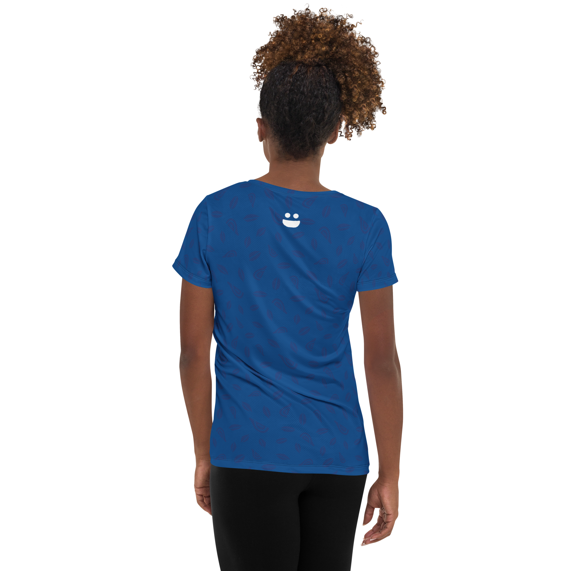 Women's Athletic Tee - Blueberry