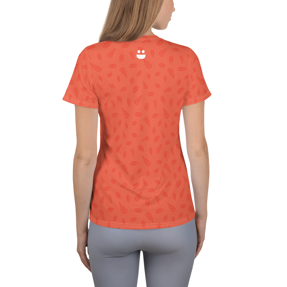 Women's Athletic Tee - Peach