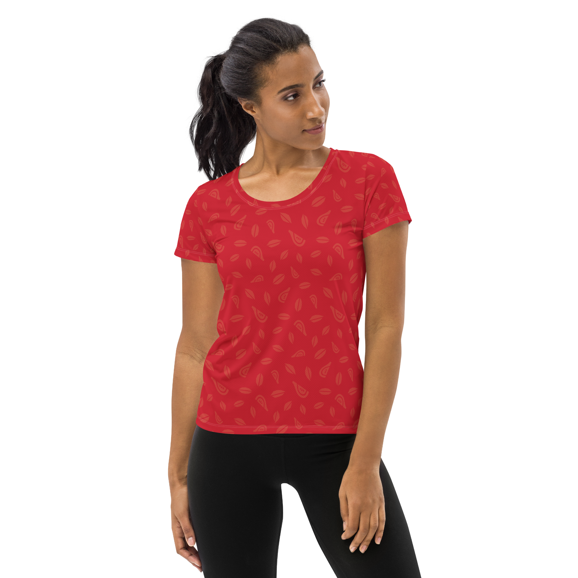 Women's Athletic Tee - Strawberry