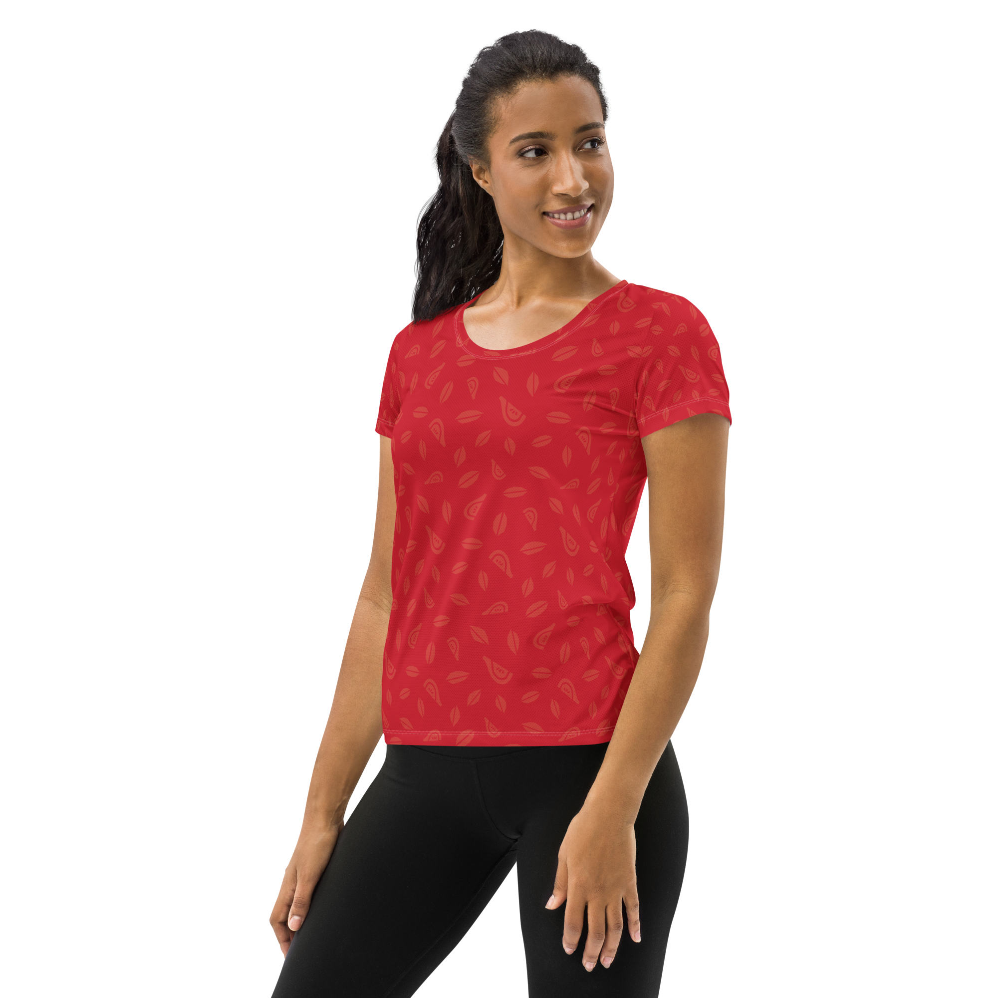 Women's Athletic Tee - Strawberry