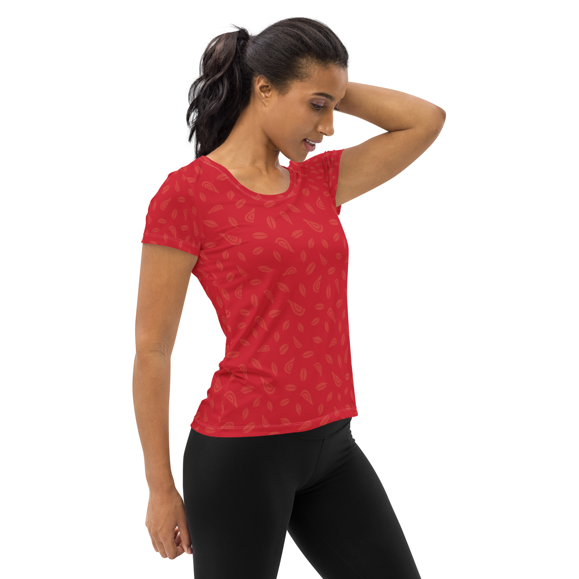 Women's Athletic Tee - Strawberry