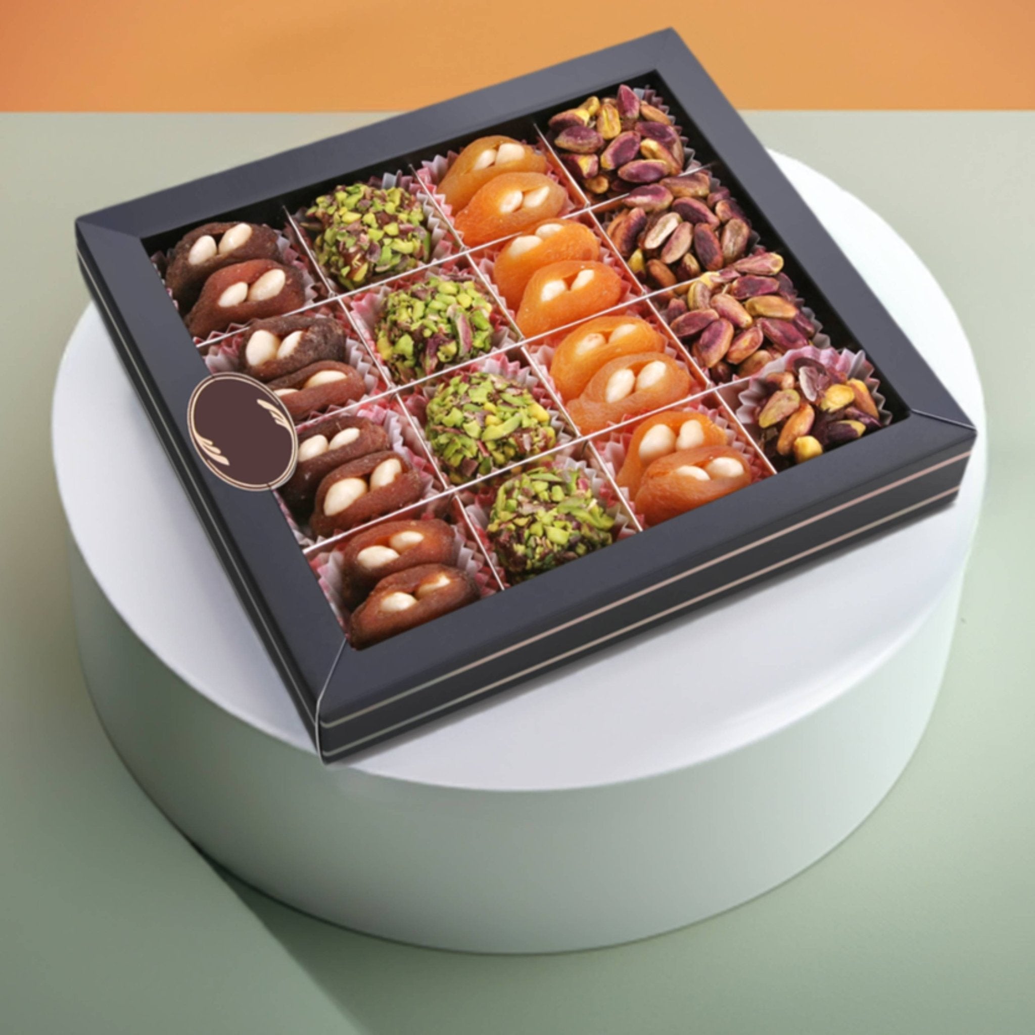 Andy Anand Chocolate Truffles with Natural Dates, 24 pc, 10.5 oz – No Sugar Added, Vegan-Friendly, Gourmet Birthday & Holiday Gift Box