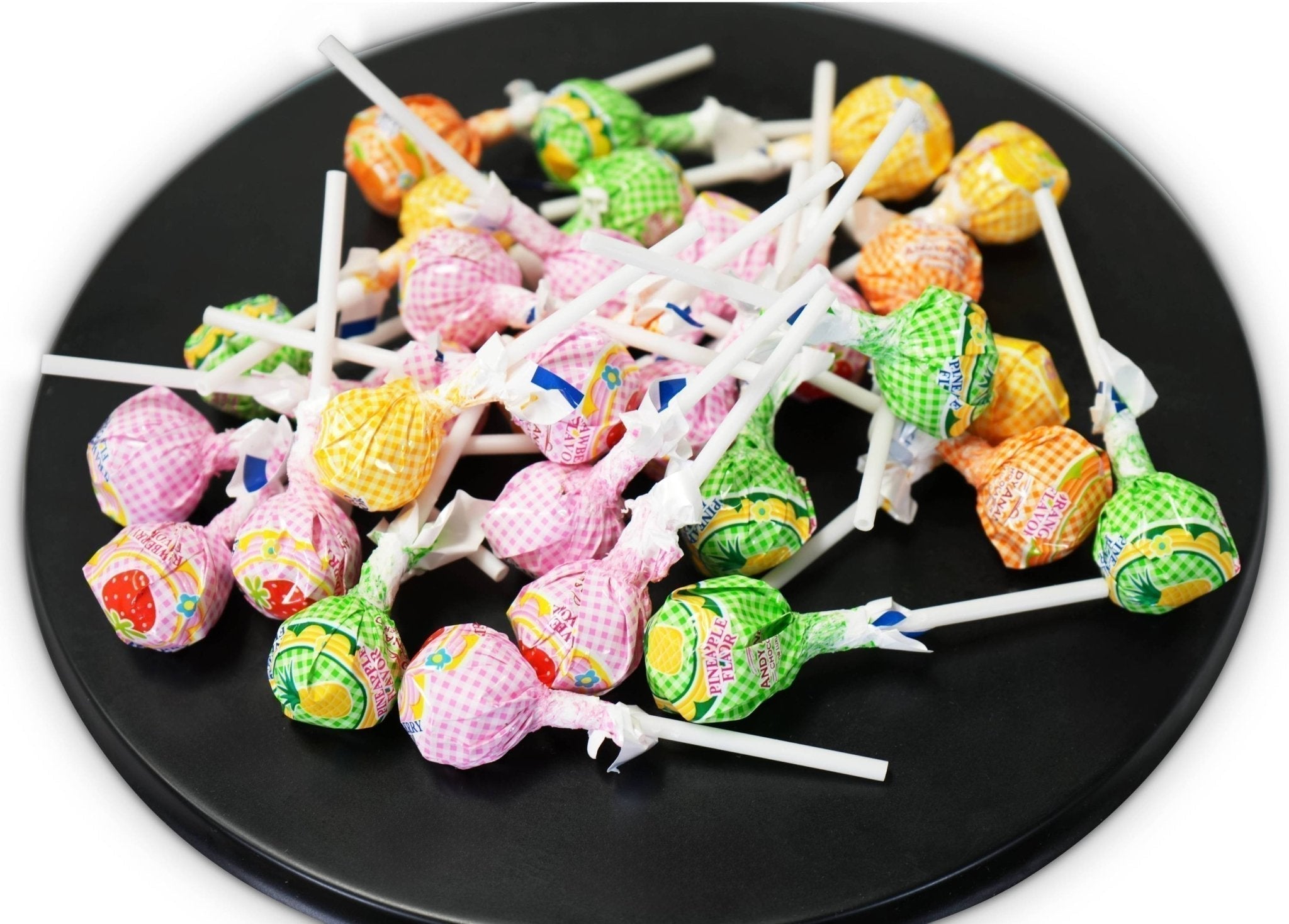 Andy Anand Sugar-Free Lollipops (29 ct, 8.8 oz) | Sugar-Free, Keto, Vegan, Dye-Free | Local SoCal Bakery