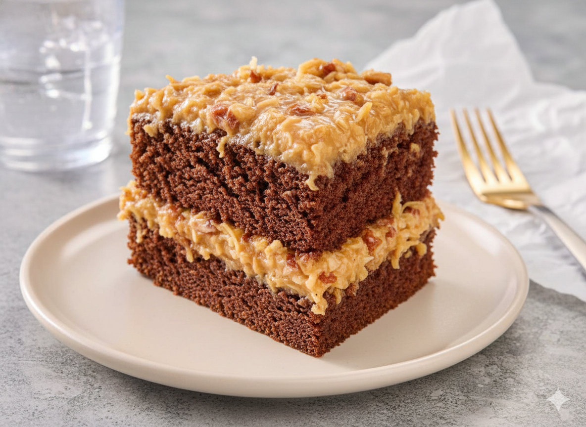 Andy Anand Sugar-Free German Chocolate Cake (2.4 lbs) | Keto & Diabetic-Friendly | SoCal Bakery