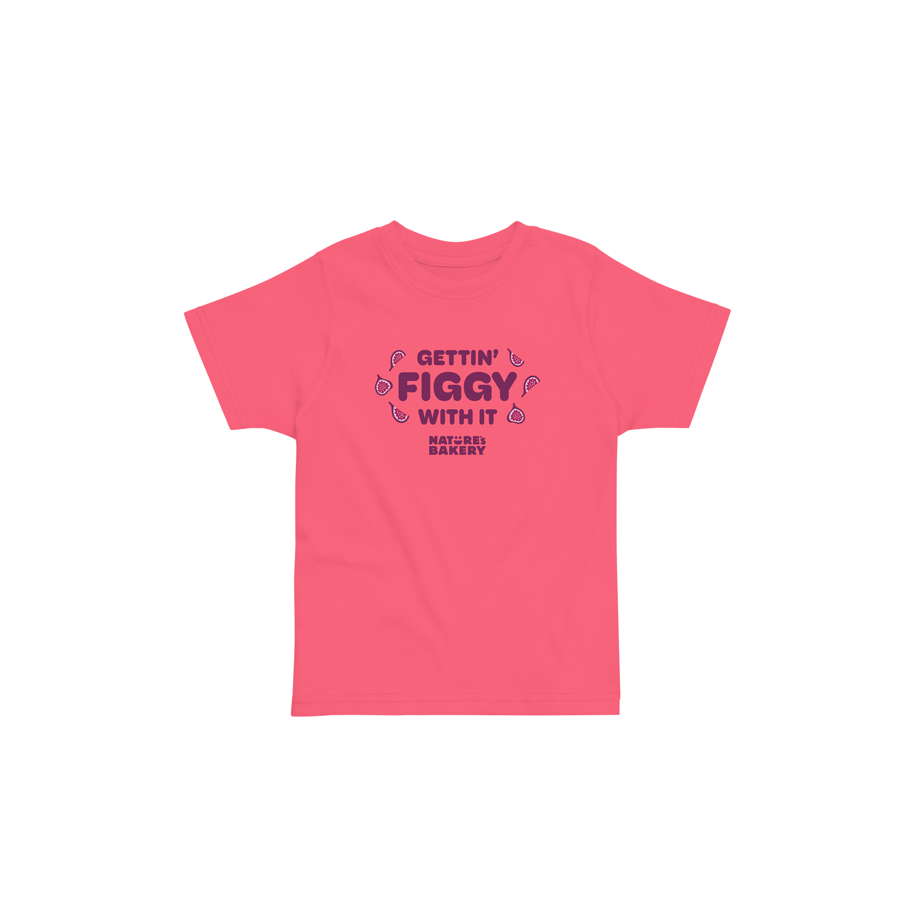 Getting Figgy With It Toddler T-Shirt - Pink