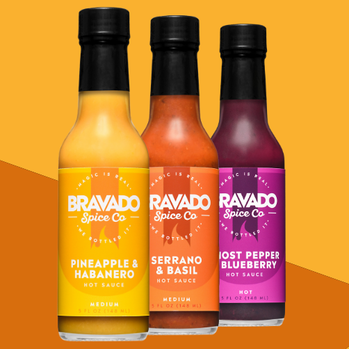 3-pack Hot Sauce Set