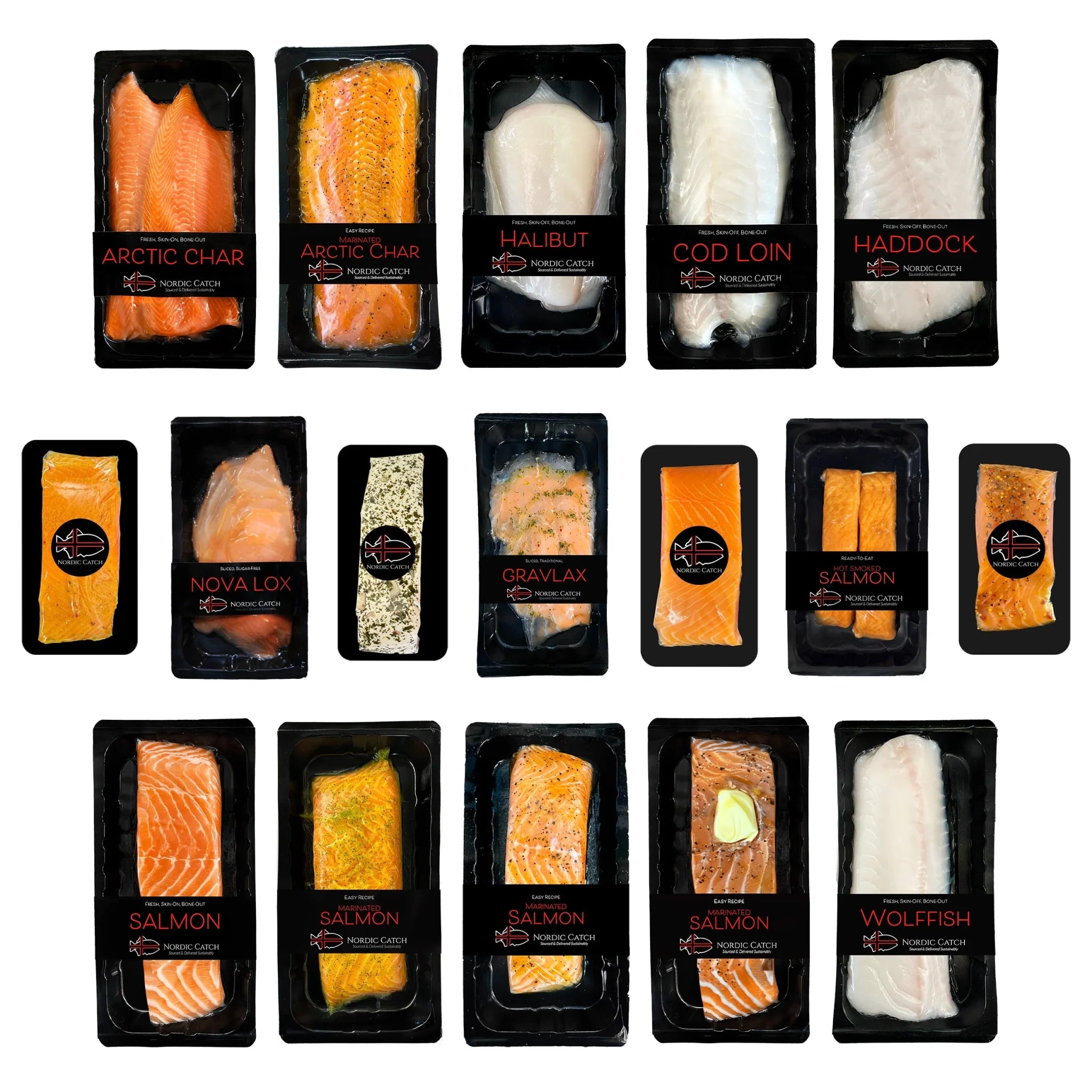 Iceland's Best Seafood - Never Frozen, Fresh Fish Bundle