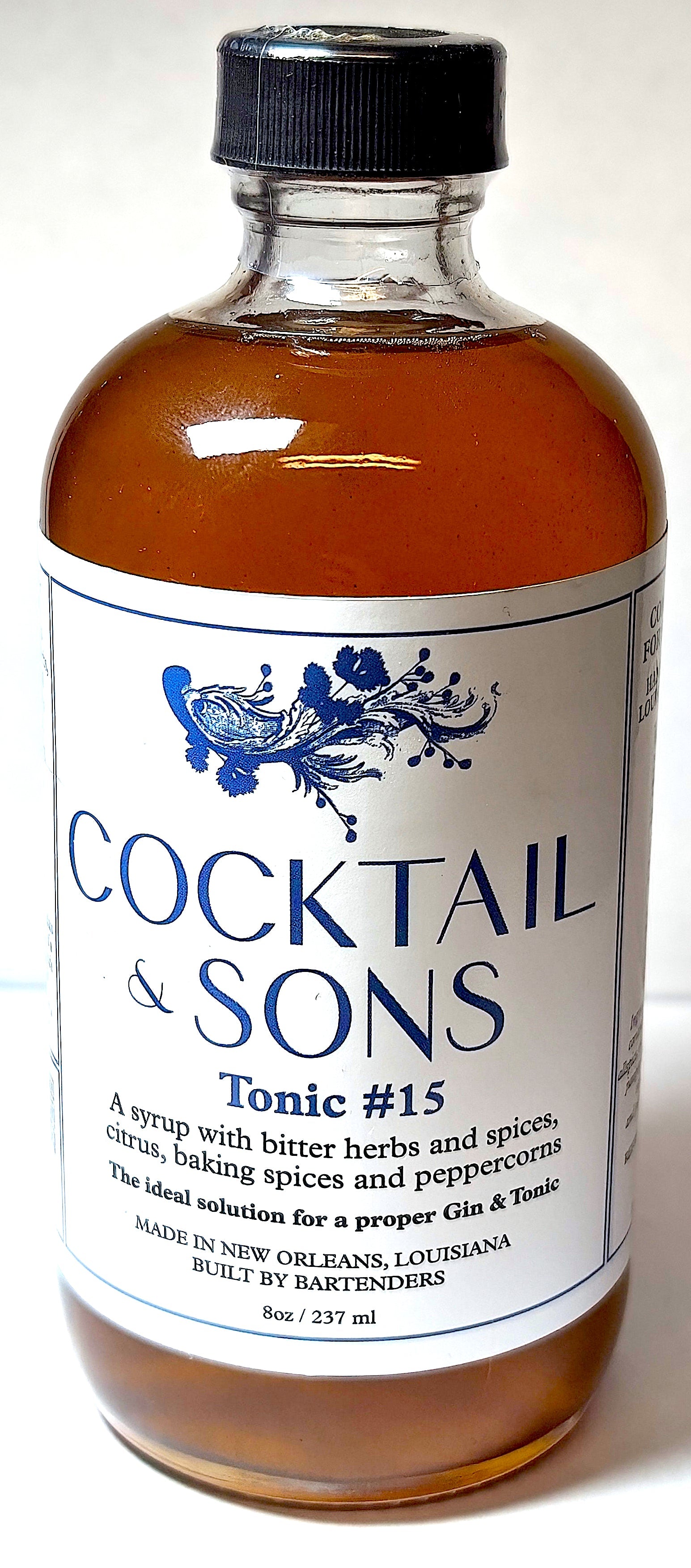 Tonic #15 | Cocktail & Sons (8oz)