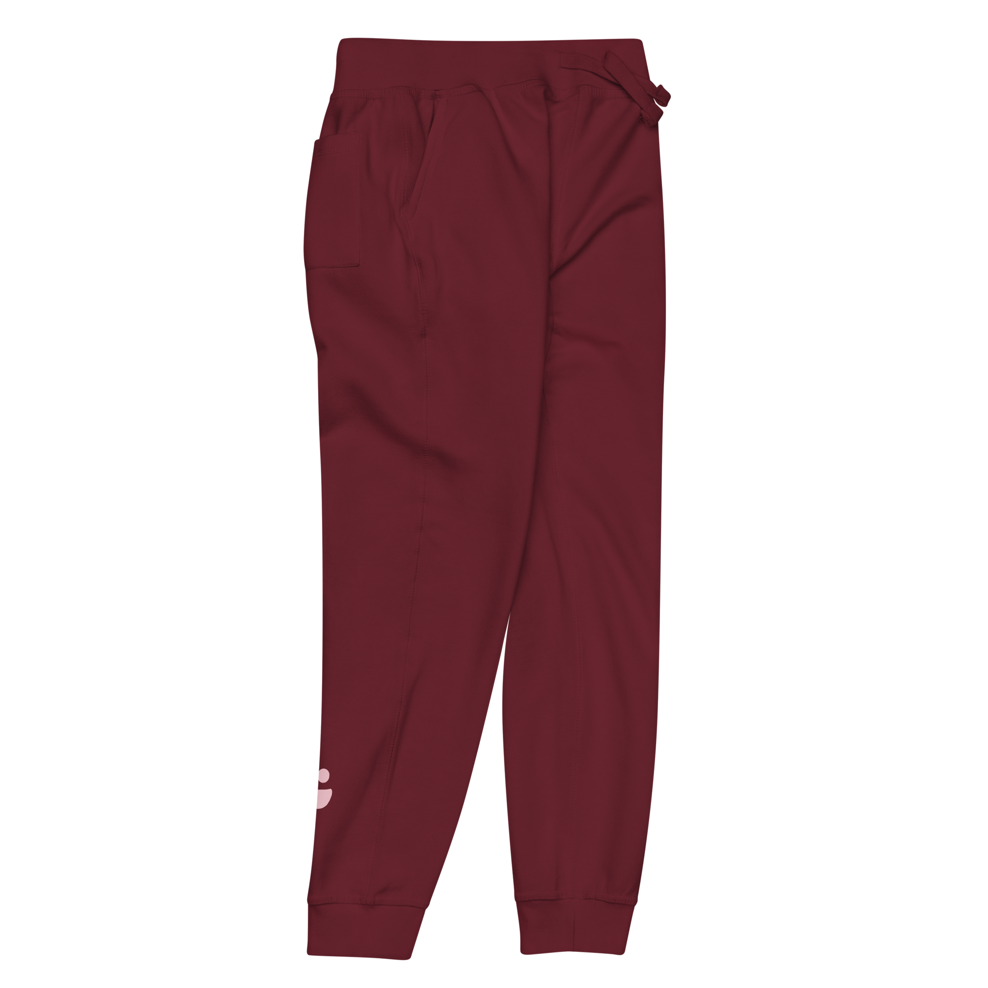 Maroon Fleece Sweatpants