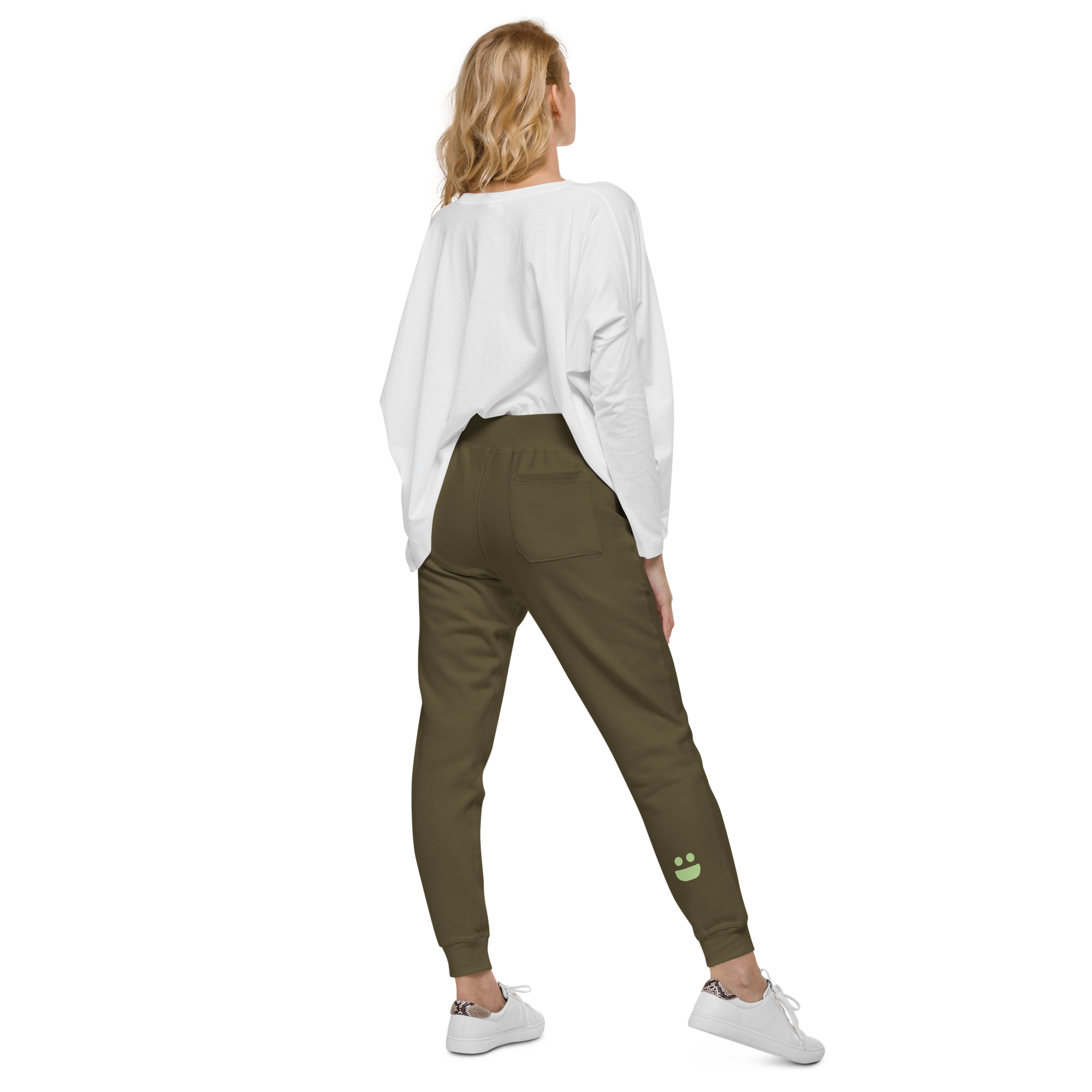 Olive Fleece Sweatpants
