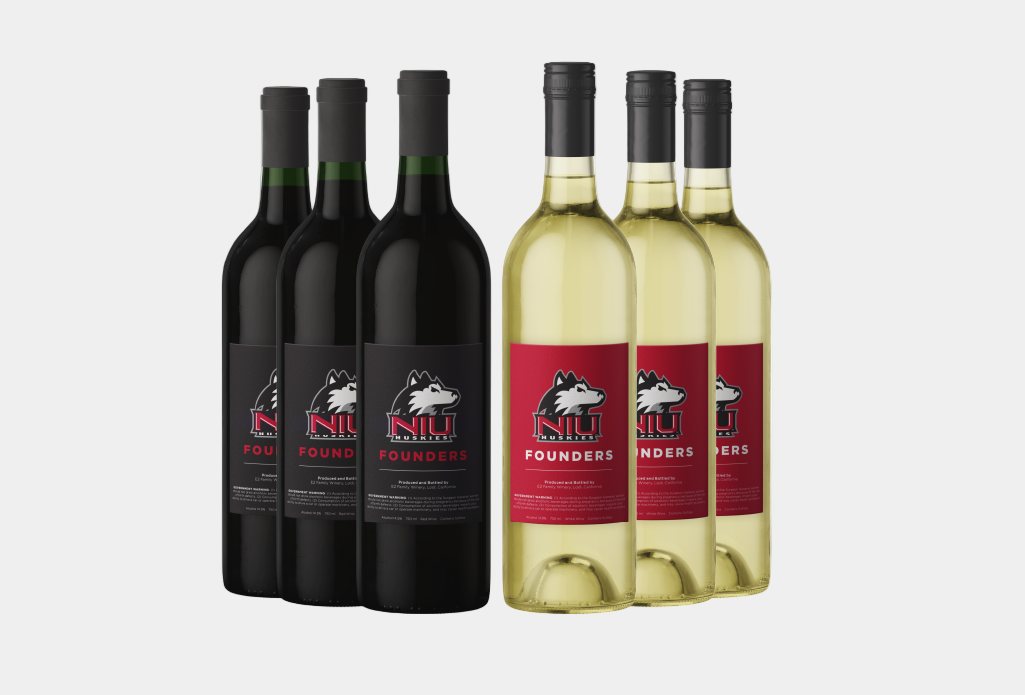 NIU Huskies Wine