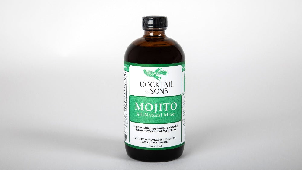 Mojito Mixer | Cocktail & Sons | All Natural Cocktail Mixers (16oz)