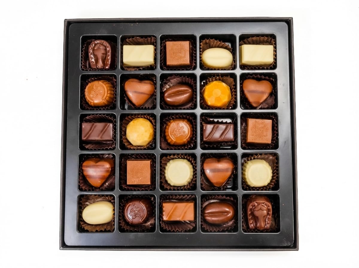 Andy Anand Sugar-Free & Gluten-Free Belgian Chocolate Truffles, 15 pc – Assorted Flavors, Diabetic-Friendly, Birthday & Valentine's Gift