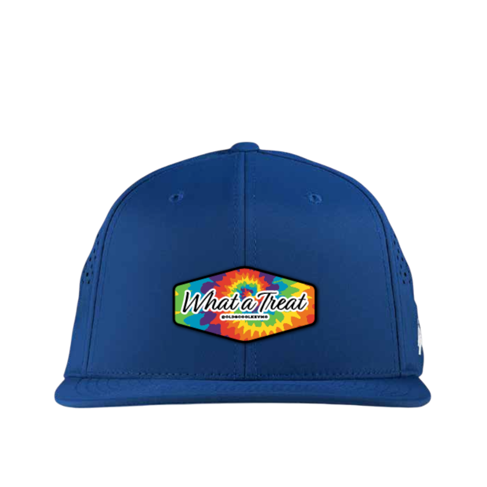 KevMo "What A Treat" Tie-Dye Label, Flat Bill