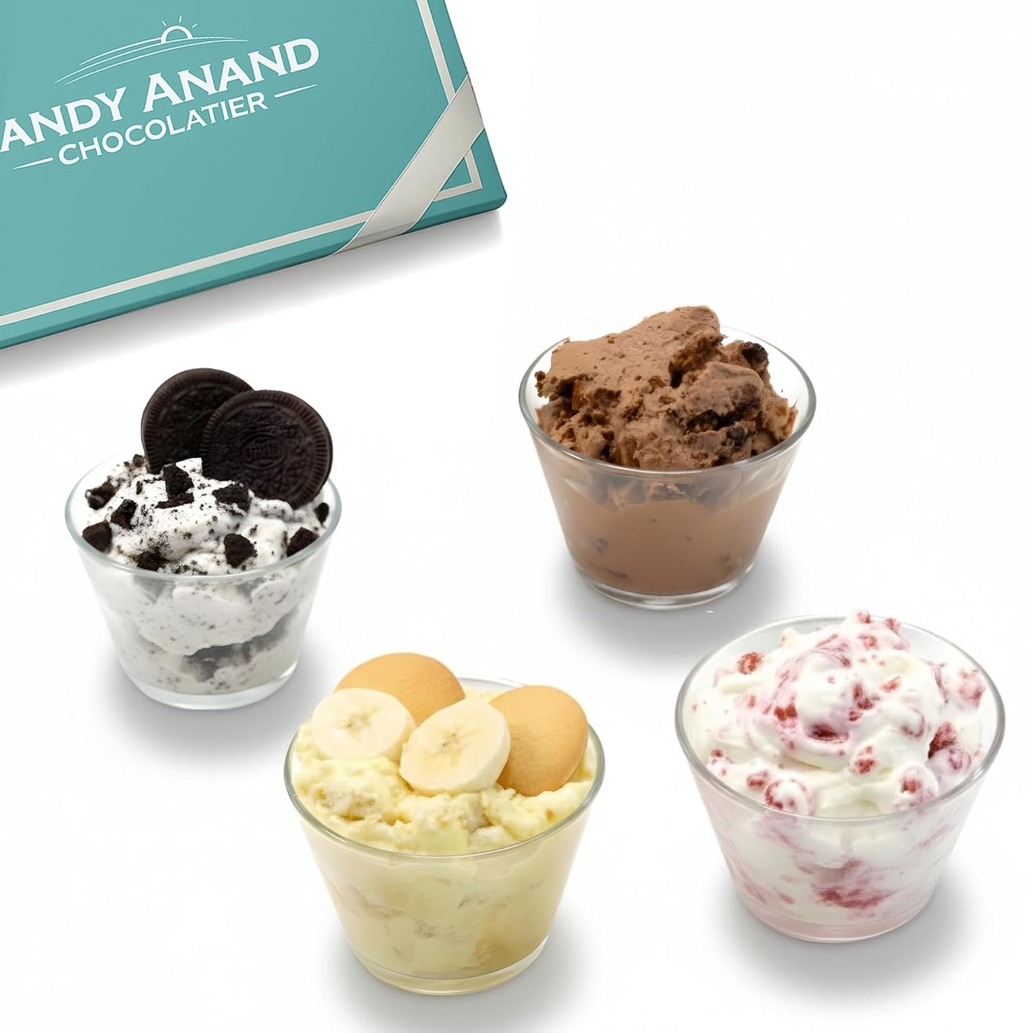 Andy Anand Sugar-Free Cake Sampler (4 flavors, 3.7 lbs) | Keto & Diabetic-Friendly | SoCal Bakery