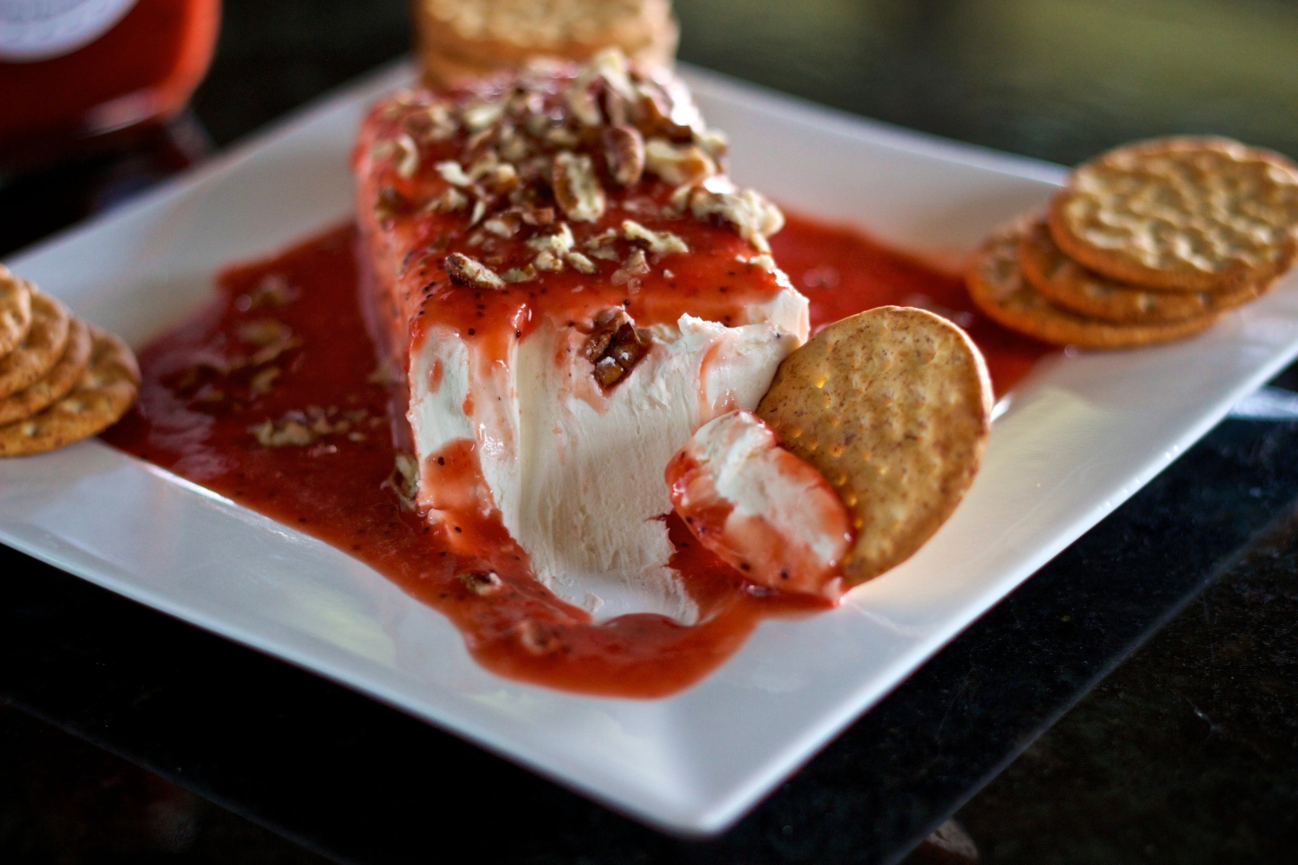 Strawberry vinaigrette