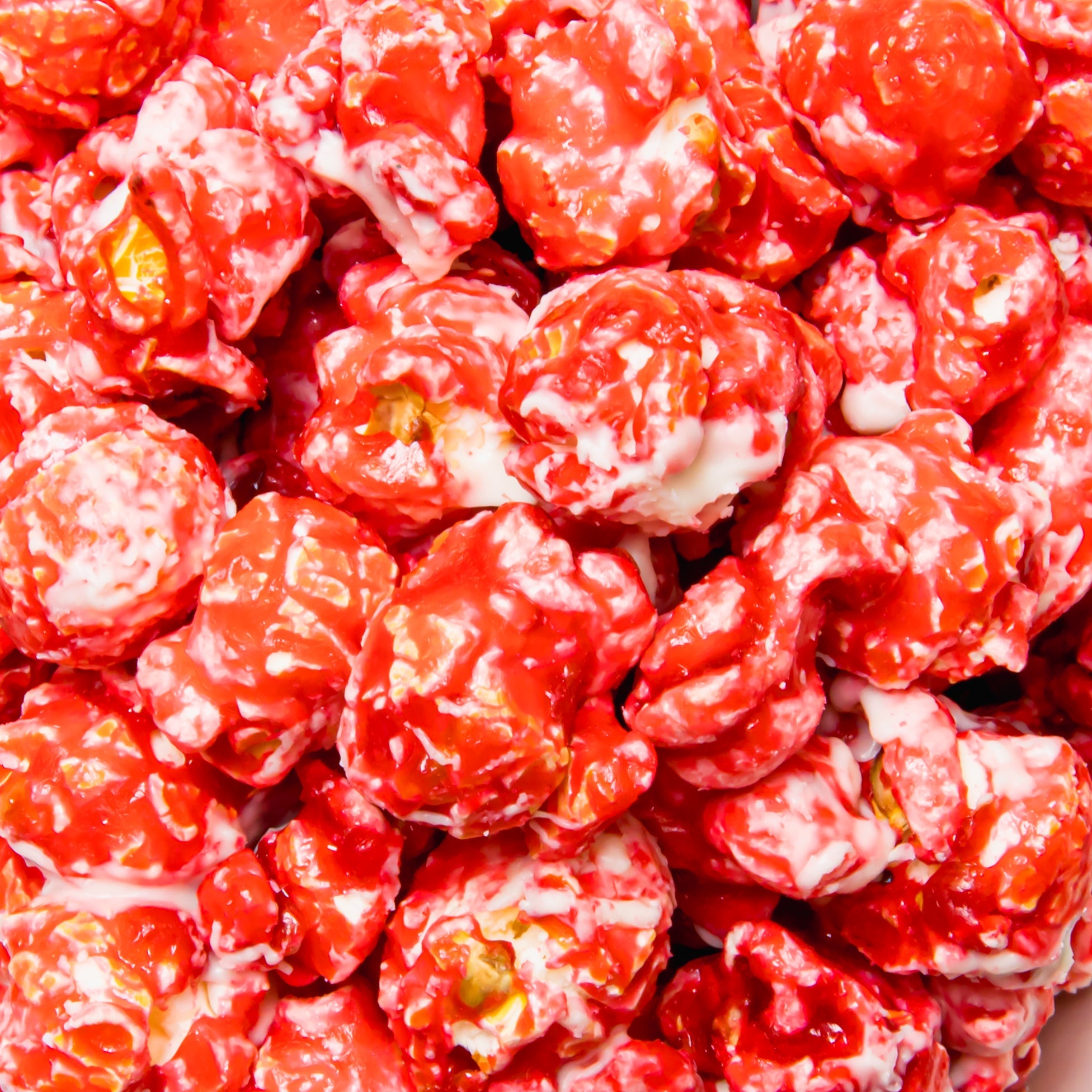 Raspberry White Chocolate Popcorn