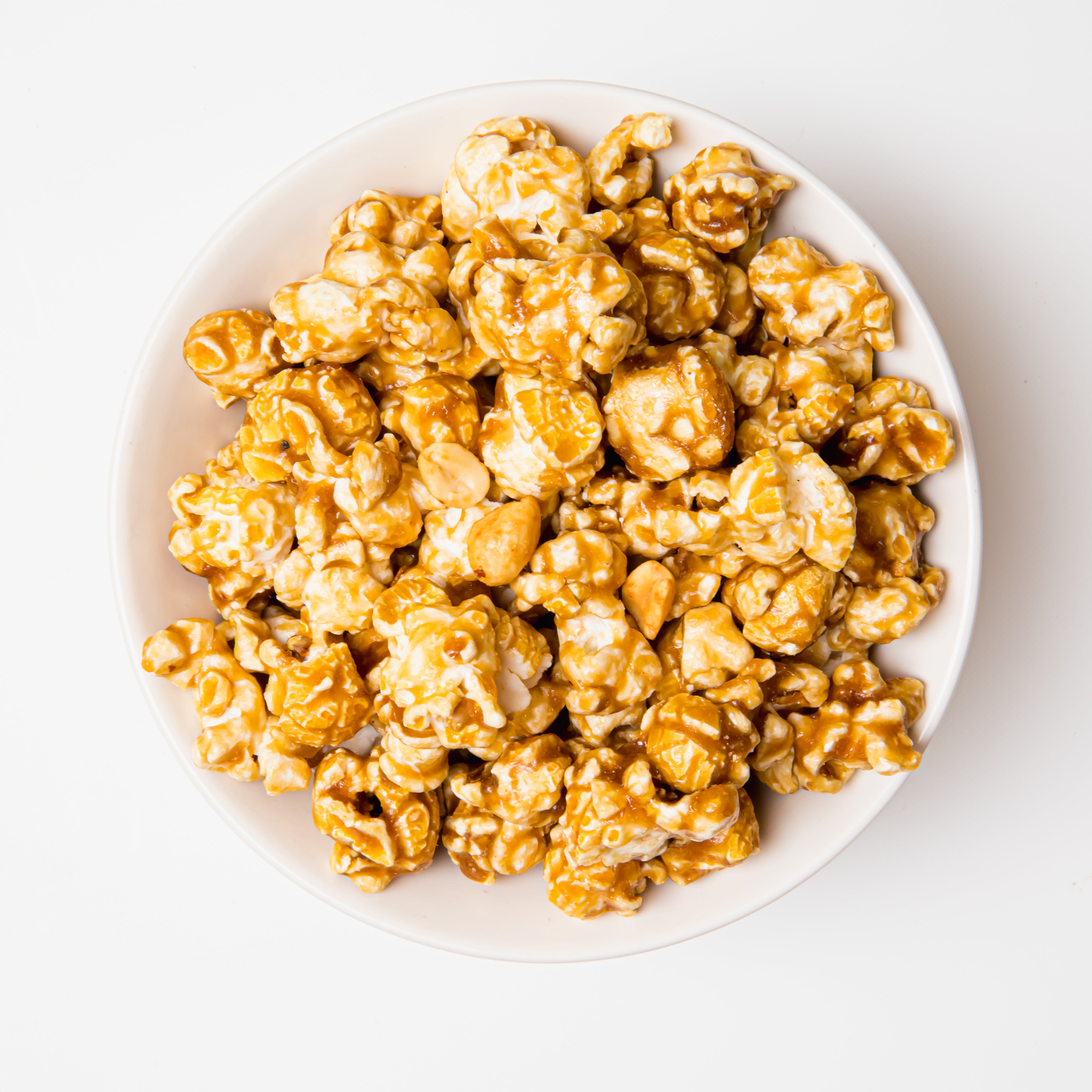 Caramel Peanut Popcorn