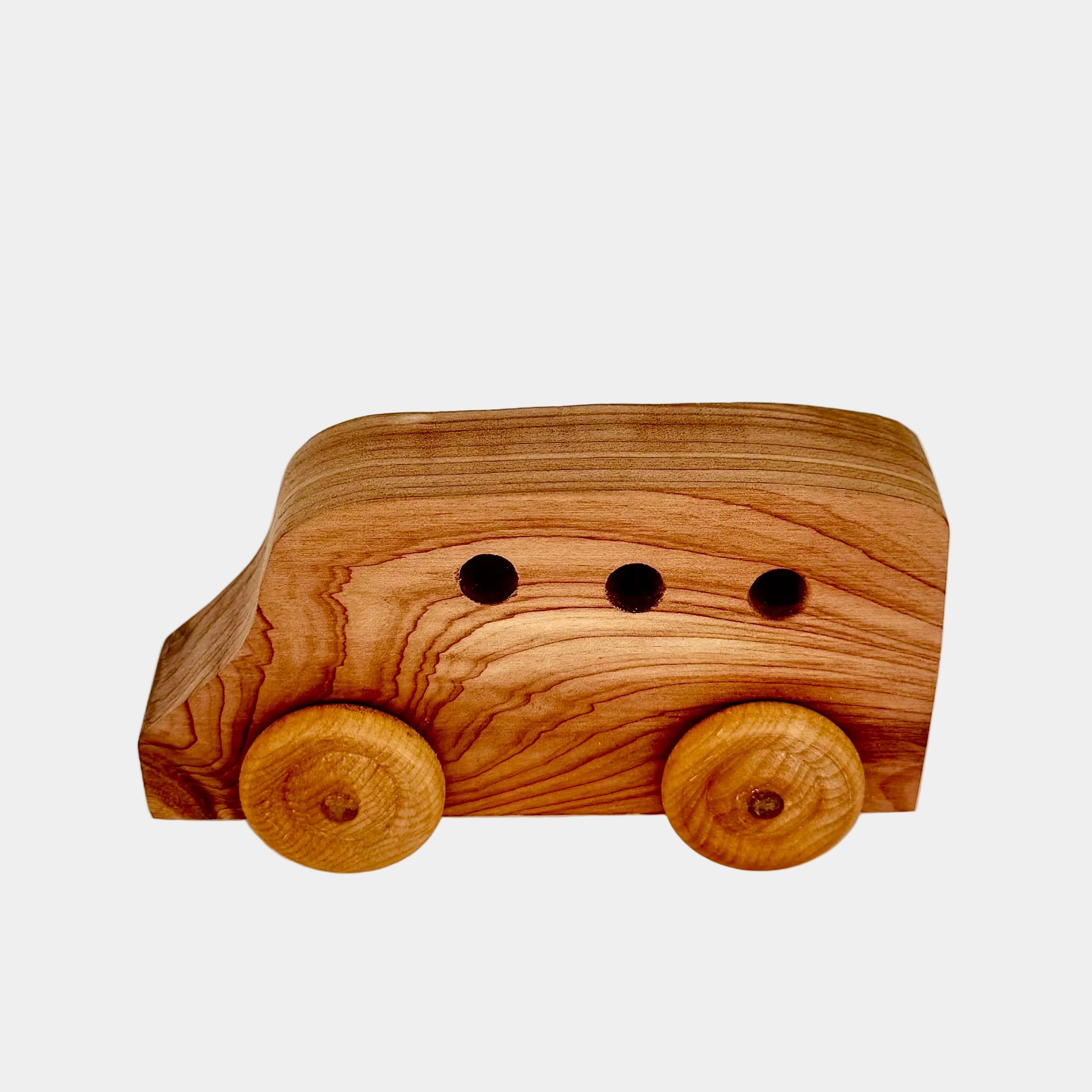 Sawdust Toy Hatchback Car