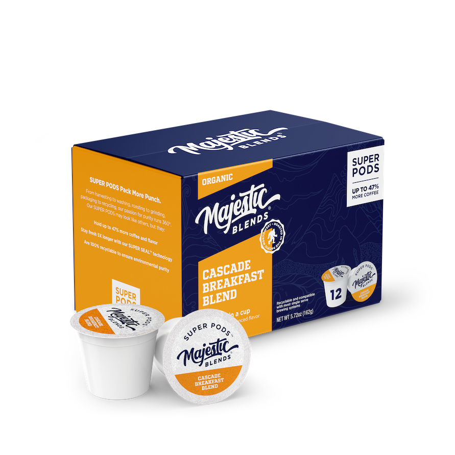 Cascade Breakfast Blend, Majestic Coffee