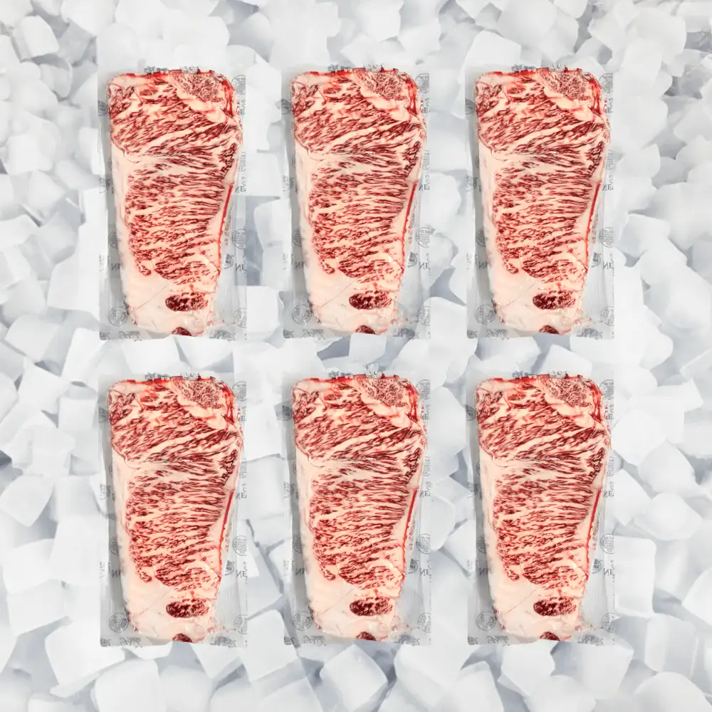 A5 Japanese Wagyu NY Strip Steak (Bulk Case)