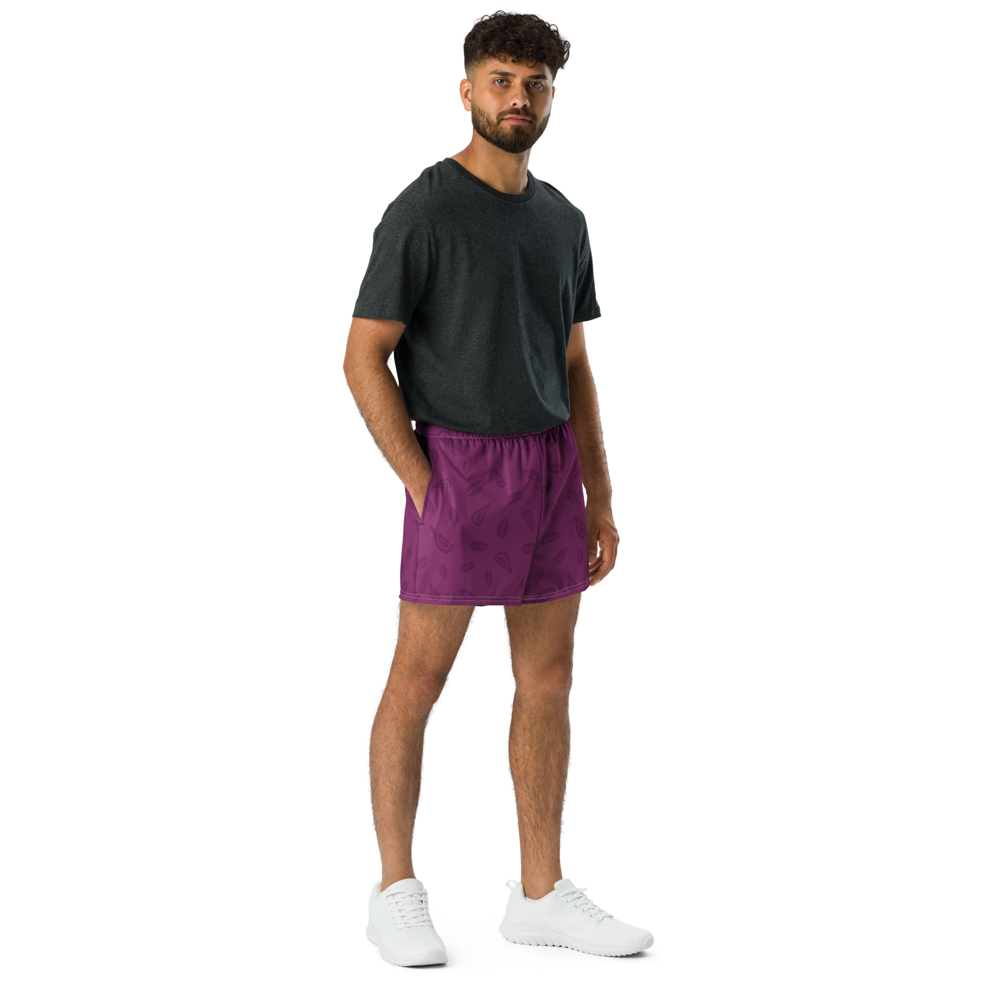 Unisex Athletic Shorts - Fig