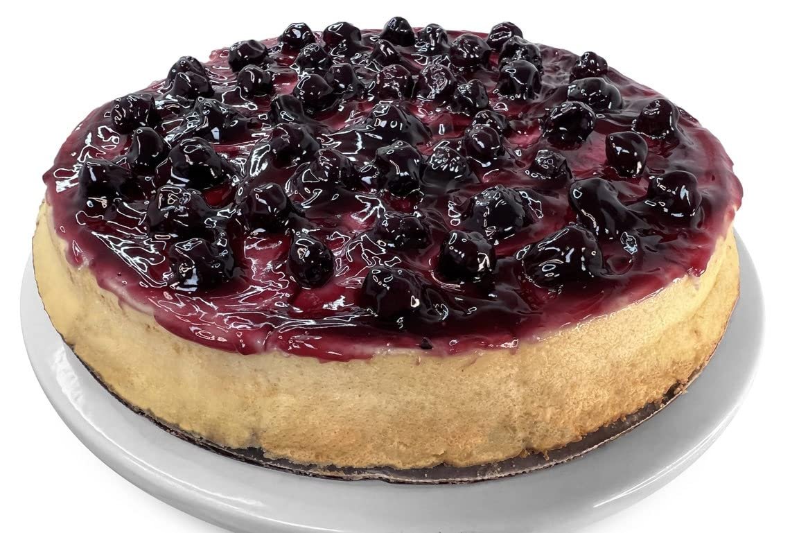 Andy Anand Sugar-Free Dunked Blueberry Cake, 2.5 lb – Keto & Diabetic-Friendly, Fresh Blueberry Juice Infused, No Preservatives Gift Box