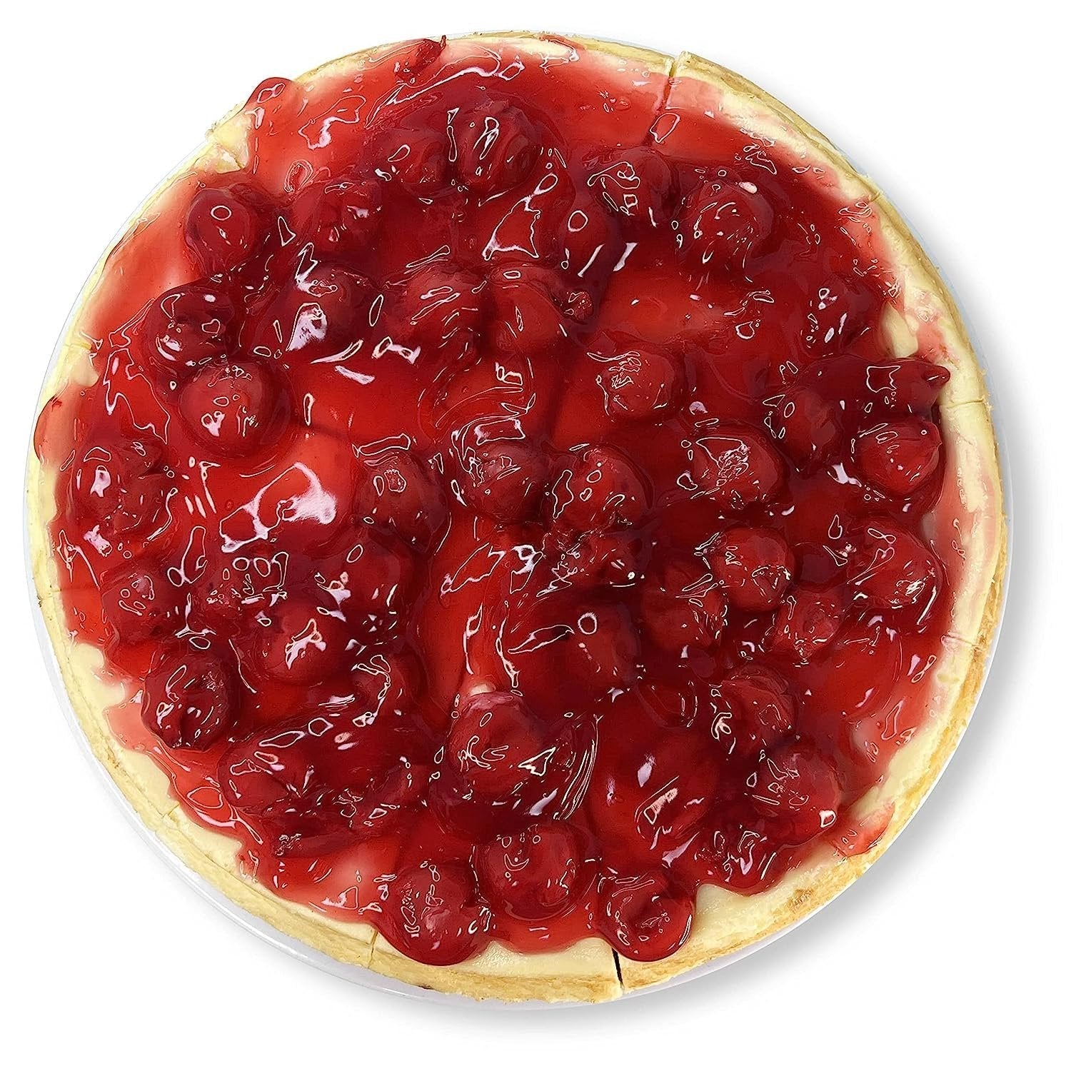 Andy Anand Traditional Cherry Cheesecake, 9-Inch, 3.4 lb – Authentic Recipe, California Cream Cheese, All-Natural, No Preservatives Gift Box
