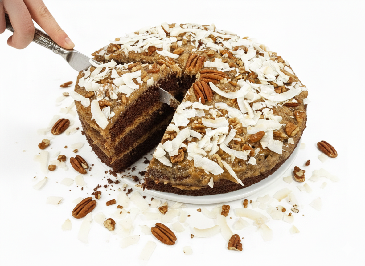 Andy Anand Sugar-Free German Chocolate Cake (2.4 lbs) | Keto & Diabetic-Friendly | SoCal Bakery