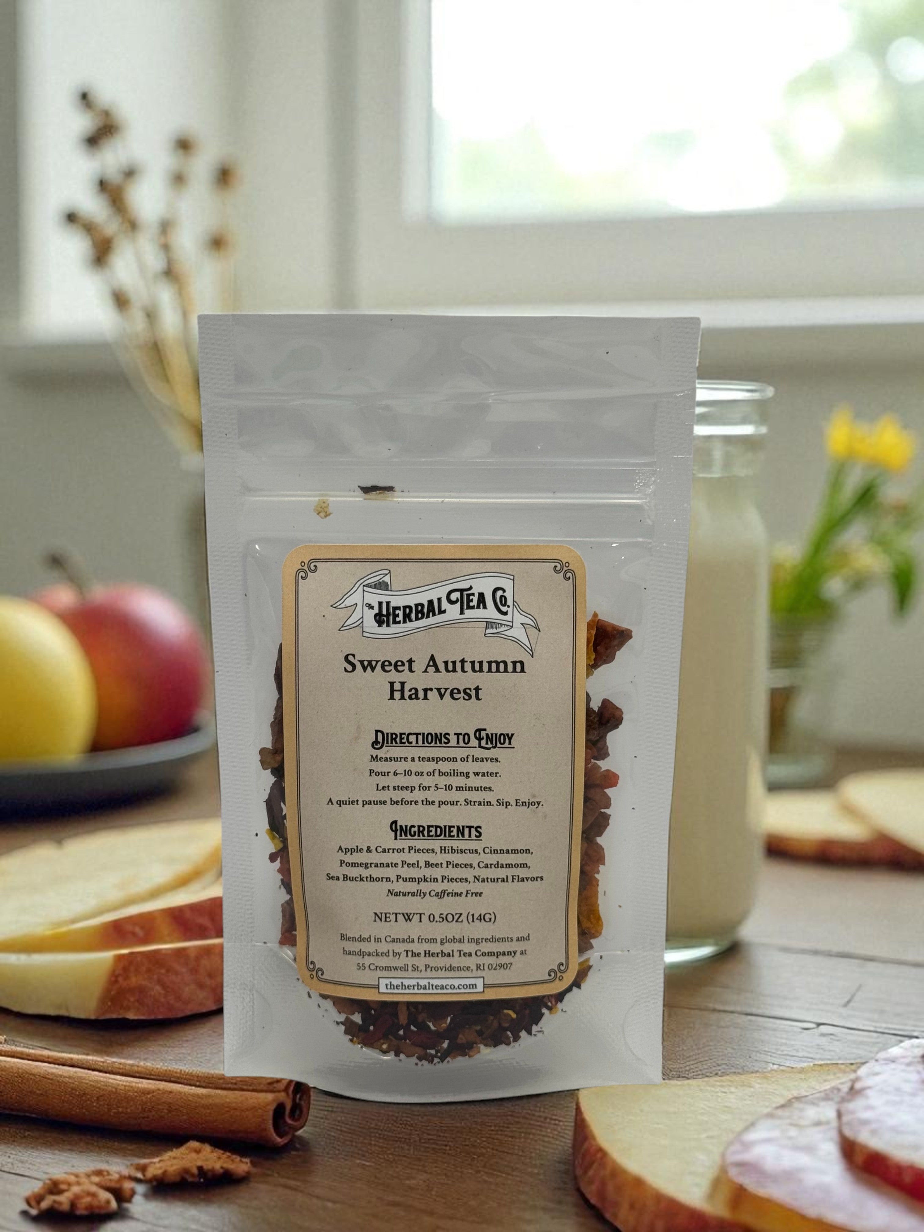 Sweet Autumn Harvest Herbal Tea