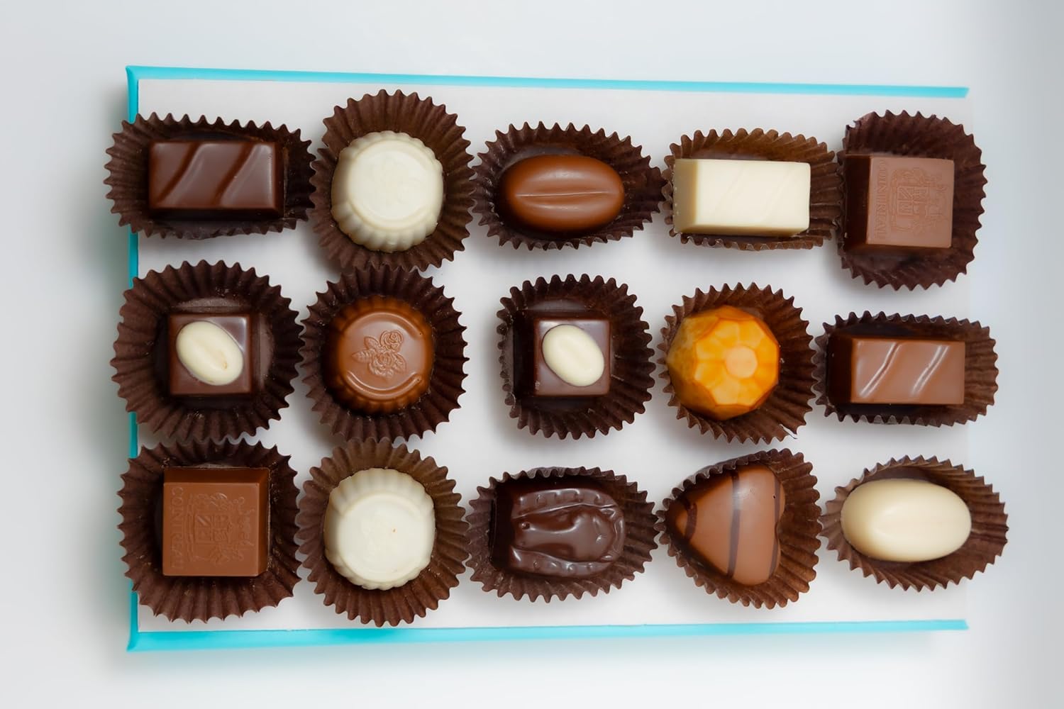 Andy Anand Sugar-Free Belgian Chocolate Truffles (15 pc) | Sugar-Free & Keto Diabetic-Friendly Gift Box | Local SoCal Chocolatier