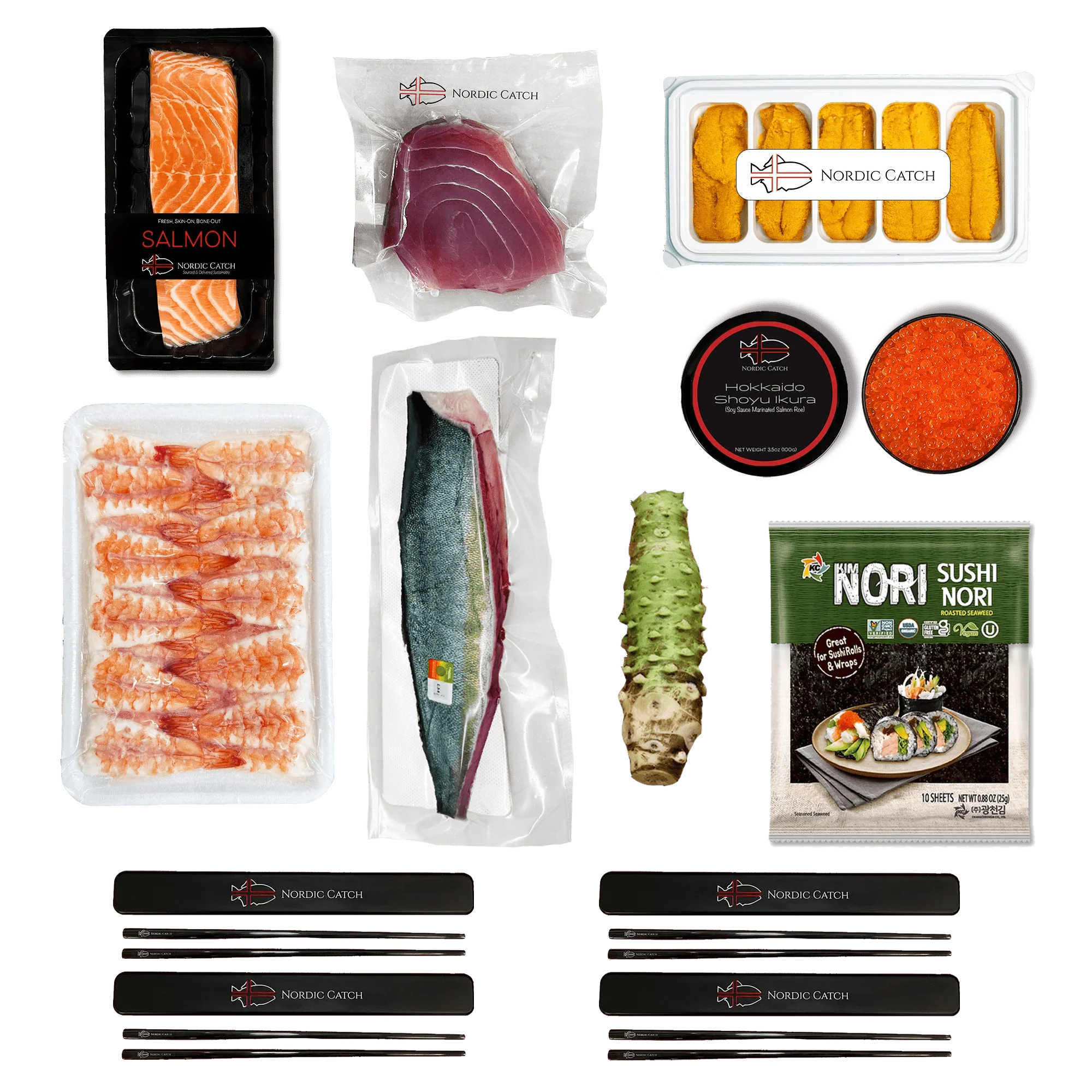 Ultimate Sushi Night Kit - Sashimi Grade Fish Bundle