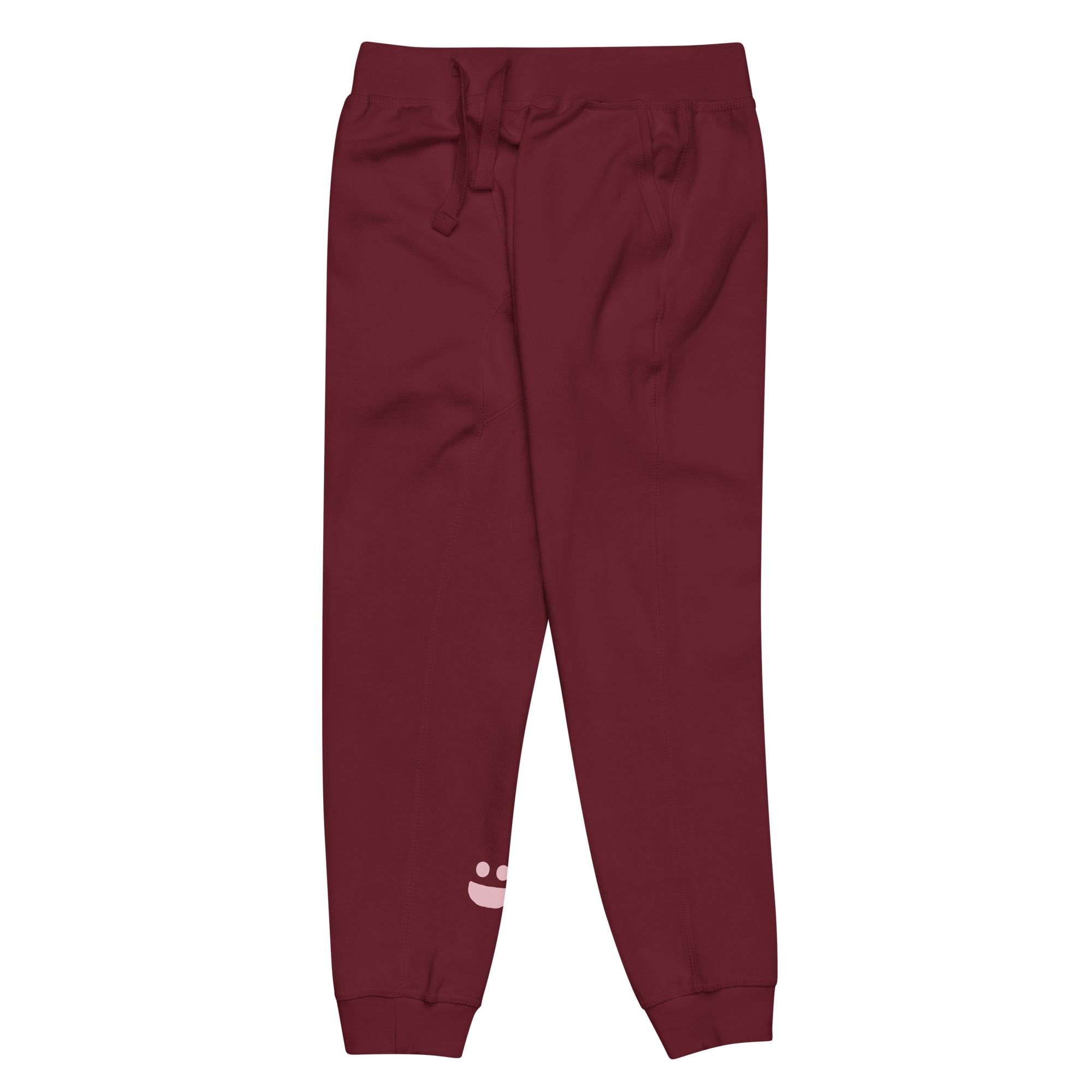 Maroon Fleece Sweatpants