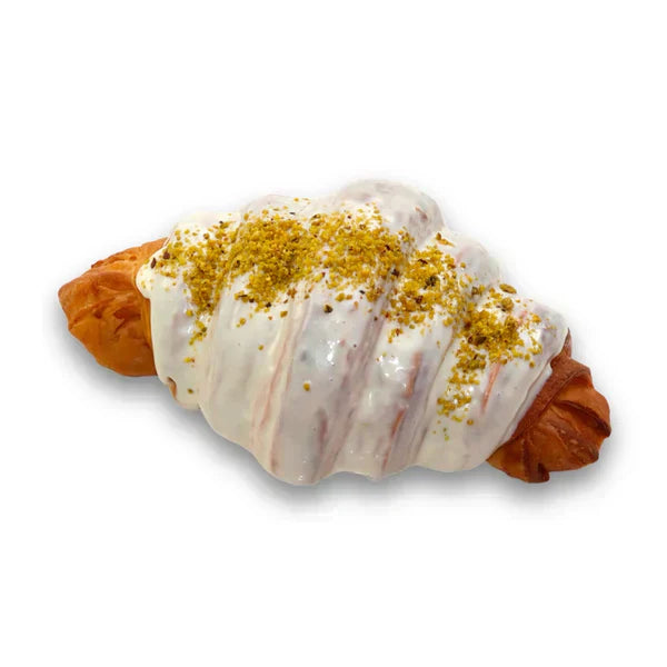 Andy Anand White Chocolate Pistachio Croissants (10 pc, 2 lbs) | Hand-Baked Pastry | Local SoCal Bakery
